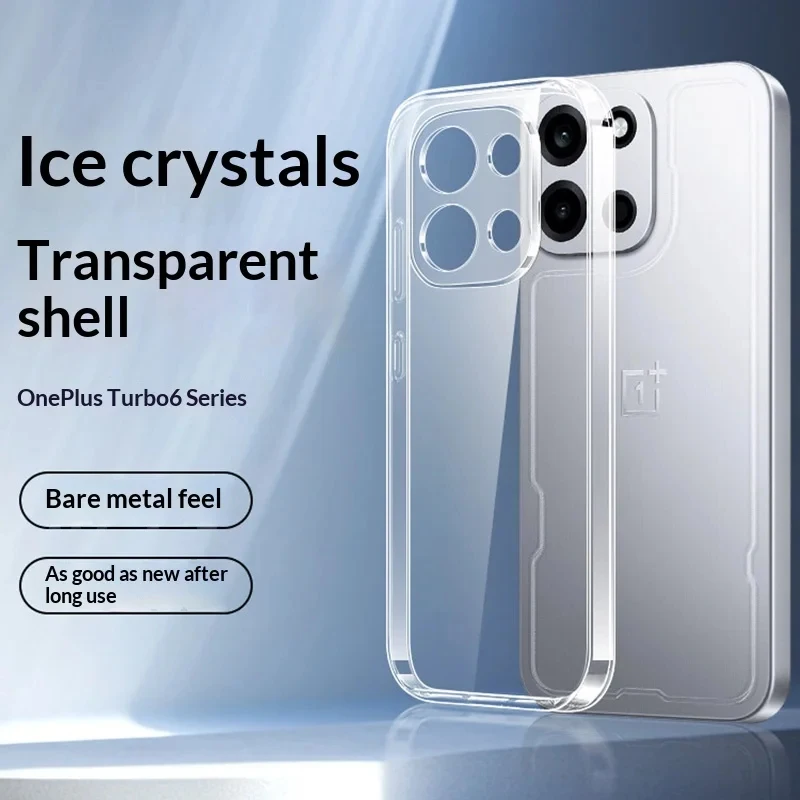 Ultra Thin Transparent Shockproof TPU Phone Case - Soft Clear Protective Back Cover