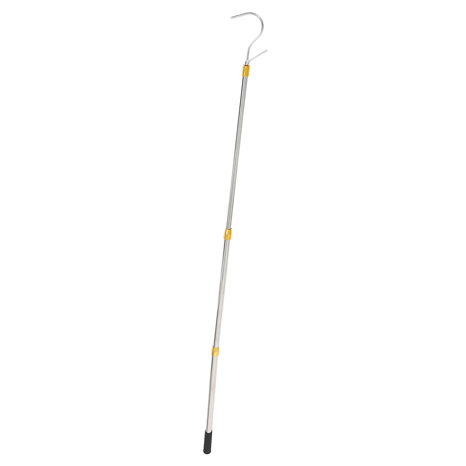 Portable Rv Awning Puller Telescoping Rod with Hook for Tent Shelter Camper Canopy Adjustable Pull Tool Quick Extend Retract