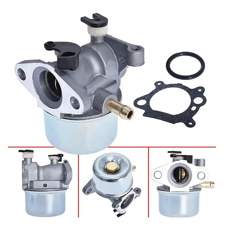 Carburatore Per Briggs & Stratton Quantum - Sostituisce 498965, 494216 Con Guarnizione E Filtro - Foto 2