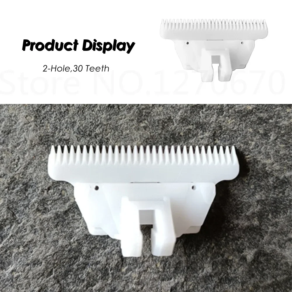 5pcs/lot Pet Clipper Ceramic Blade Tool Bit Replacement Parts Cutter Head for AOBO VS888 MDB22 Dog Trimmer Spare Knife 30 Teeth dog clipper blades clipper replacement parts