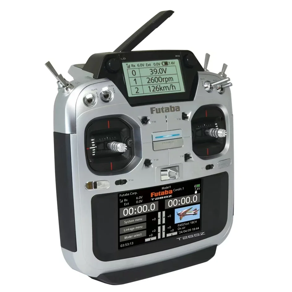 FUTABA T26SZ 2,4G пульт дистанционного управления джойстик для зала цветной экран китайский R7308SB приемник для радиоуправляемого дрона/самолета9