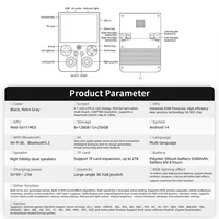 Портативная игровая консоль ANBERNIC RG477V в стиле ретро, 4,7-дюймовый LTPS, 64-битный игровой плеер, размер 8300, онлайн-многоплеер, потоковая передача RG 477 В — изображение 6
