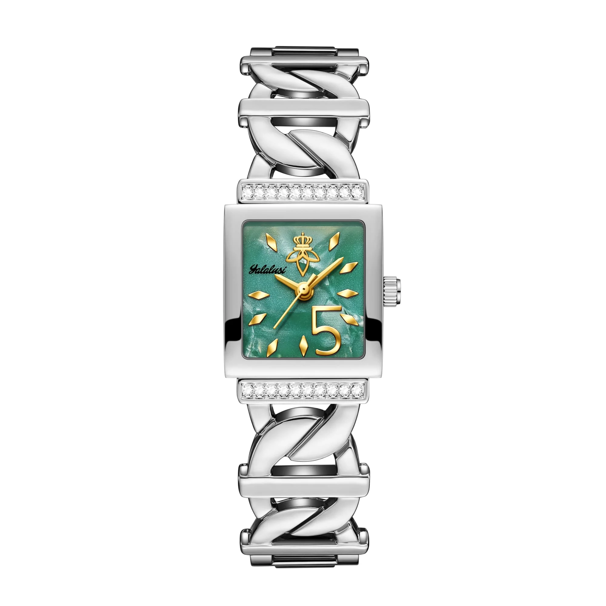 Silvery- Green Face