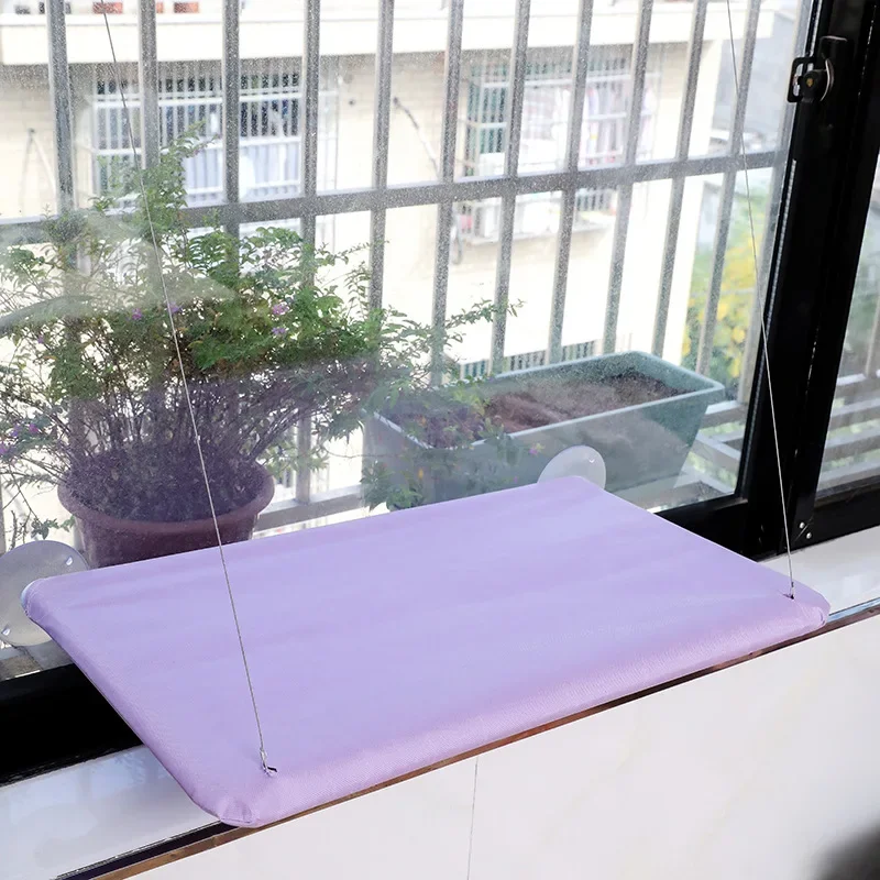 

Hanging Cat Nest Hanging Basket Bite-resistant Hanging Bed Pet Cat Hammock Beds Sunny Window Lounger Pet Accessories