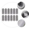 Toilet Seat Buffers Pack White Stop Bumper Seat Bumpers Toilet Lid Accessories Top Cover Cushion Adhesive Pads Toilet Absorber 4