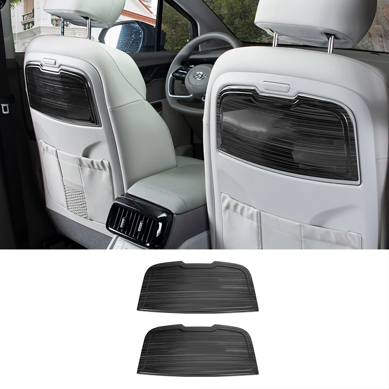 

Car Front Seat Back Panel Cover Trims Style for Hyundai Custin Custo 2021 2022 2023 2024 Interior Accessories Modify Kit Auto