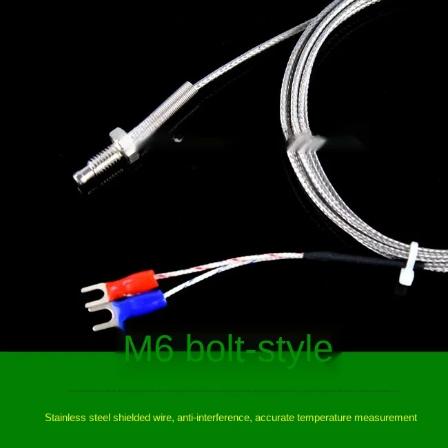 Screw Thermocouple/Bag Making Machine Temperature Sensing Line/Thermocouple/Temperature Sensor M6