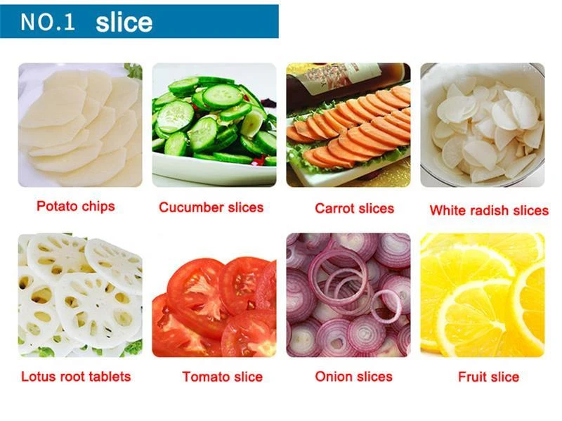 Description Picture 5 of itemElectric Fruit Slicer, Tomato Coconut Potato Shredder, Three Cutting Methods