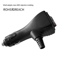 12V 24V Heavy Duty Car Cigarette Lighter Plug with Momentary and ON OFF ON Switch 1