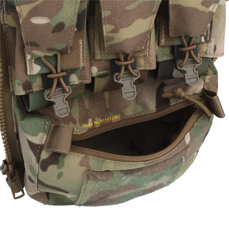 TS TAC-SKY Tactical Pouch For Back Panel, GP Zipper Pocket