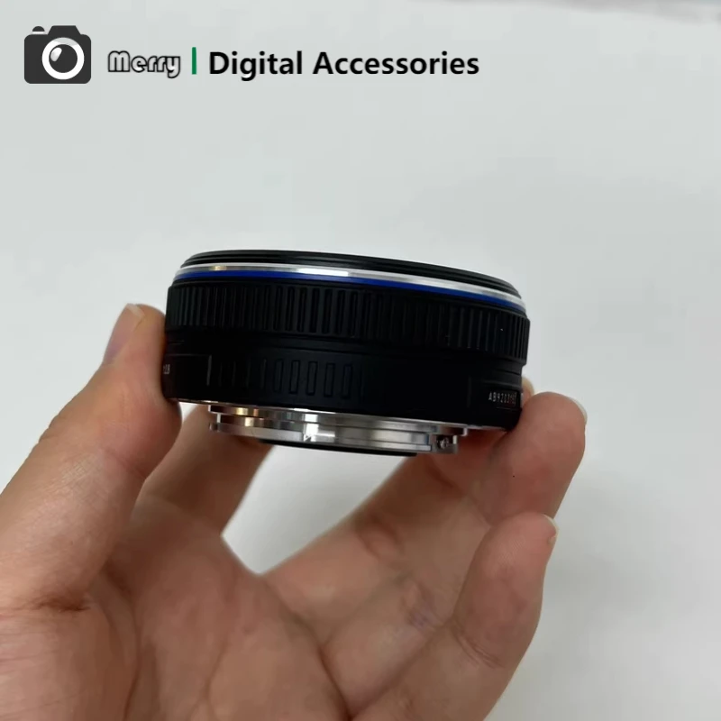 95% 새  M.ZUIKO DIGITAL 17mm 2.8 렌즈 (올림푸스 EPL6 EPL8 E-P1 E-P2 E-P3 E-M1 E-M5 E-M10 용) 17 F2.8 M43 렌즈