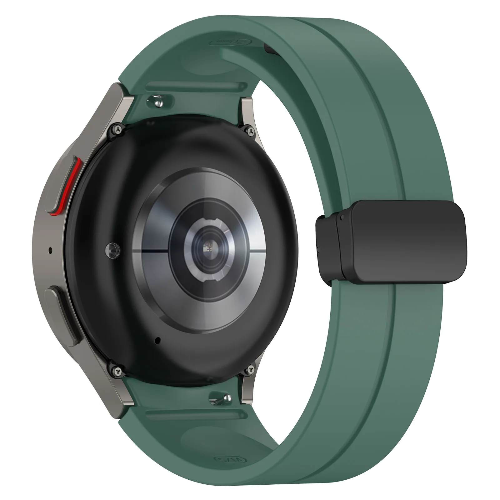 Magnetic Silicone Watch Band with Adjustable Strap