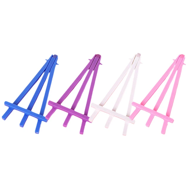 20 Pcs Plastic Shelf Tabletop Easel Display Rack Easels Painting