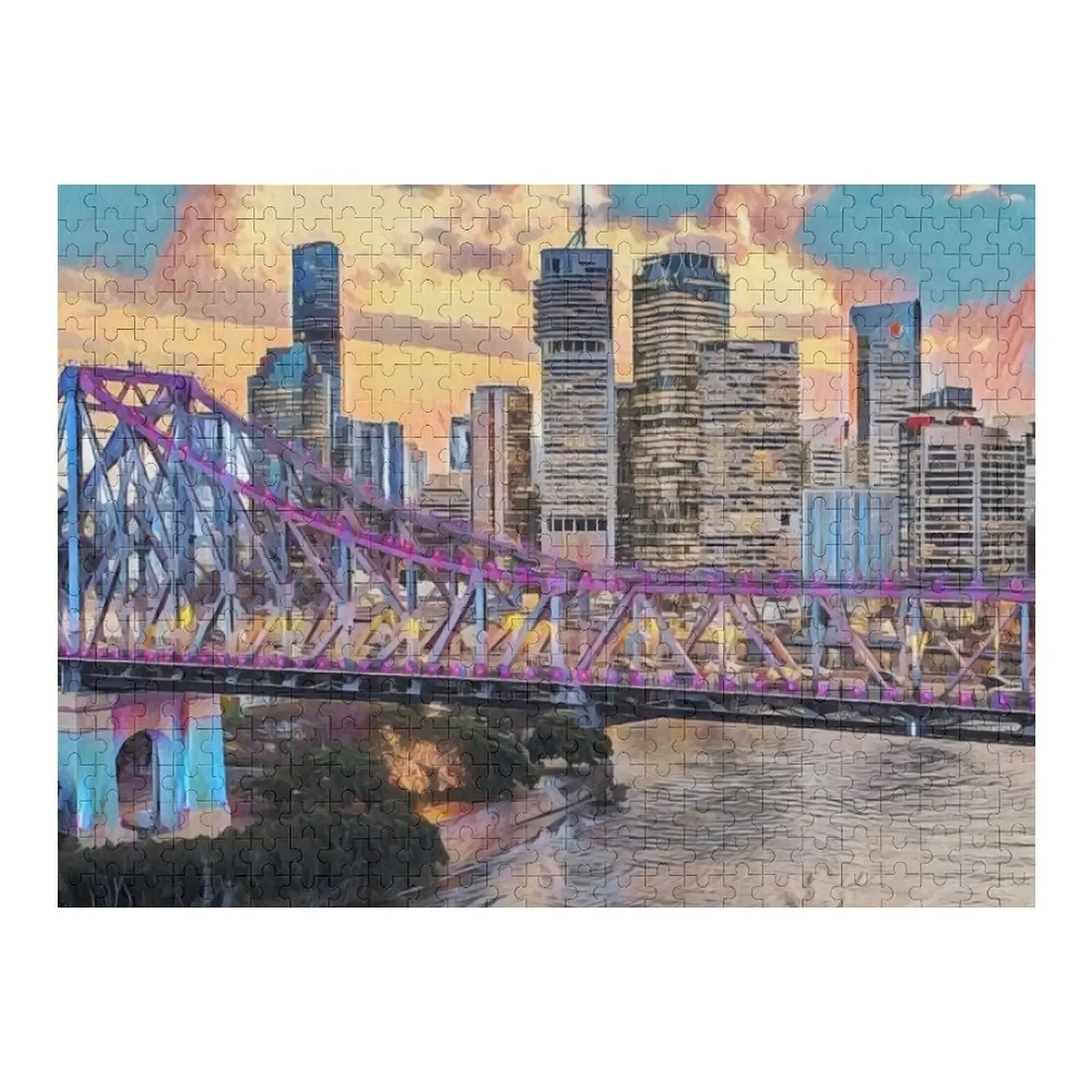 

Brisbane Jigsaw Puzzle Customizable Child Gift Photo Personalized Gifts Puzzle