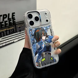 Luxury Transparent Phone Case - Zenless Zone Zero Anby Nicole Design for iPhone 15 Plus (LYT - 22E512169L1)