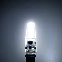 หลอดไฟ LED COB G4 10 ชิ้น ปรับความสว่างได้ 6W 9W ขั้ว E14 หลอดไฟ LED AC/DC 12V 220V หลอดไฟ G9 COB สปอตไลท์ โคมไฟระย้า ใช้แทนหลอดฮาโลเจน 4