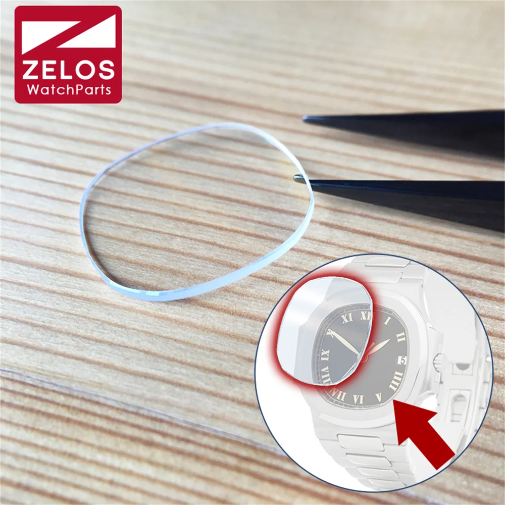 Guarda Il Vetro Di Cristallo Zaffiro Adatto Per L'Orologio Pp Patek Philip Nautilus 3800