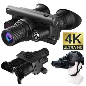 Z9157 4K UHD 40MP Head Mounted Tactical Telescope Goggles 8X Zoom 600M Infrared Night Vision Binoculars Hunting Trail Camera 1