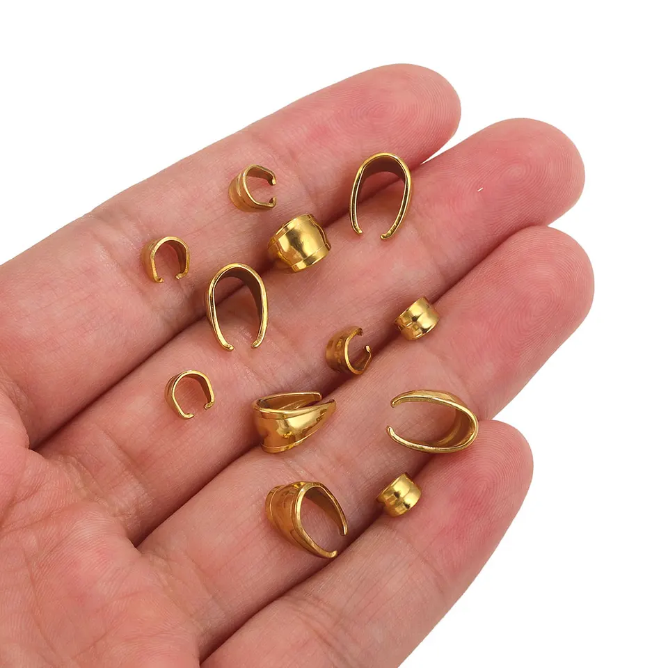 20 Pezzi In Acciaio Inossidabile Ciondolo Clip Connettore