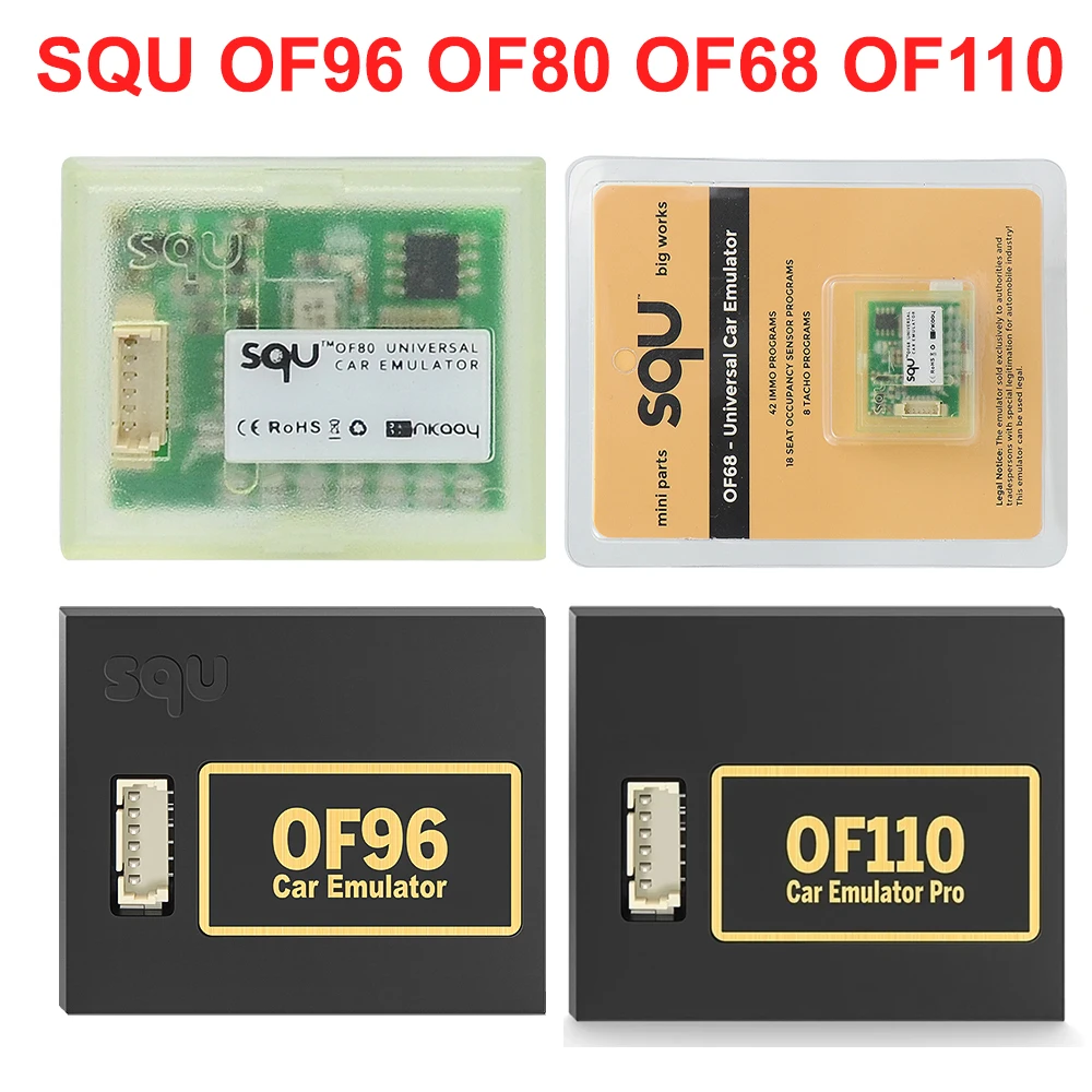 SQU OF68 OF80 OF96 OF110 Universal Car Emulator Multi-Cars MINI Parts Big Works 42 IMMO Programs 18 Seat OCCUPANCY SENSOR car occupancy sensor tool