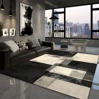 Modern Geometric Carpet Living Room Sofa Coffee Tables Non-slip Large Rugs Bedroom Decor Washable Rug Bedside Plush Floor Mats 1
