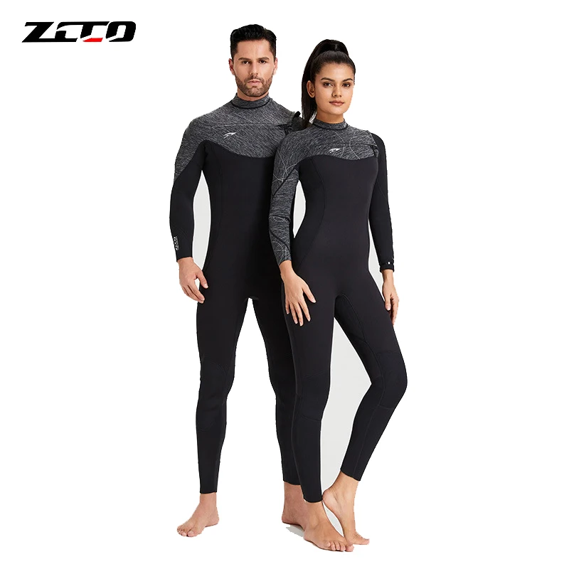 3mm Premium Neoprene Wetsuit Women Men Scuba Diving Thermal Winter Warm Wetsuits Full Suit Swimming Surfing Kayaking Equipment