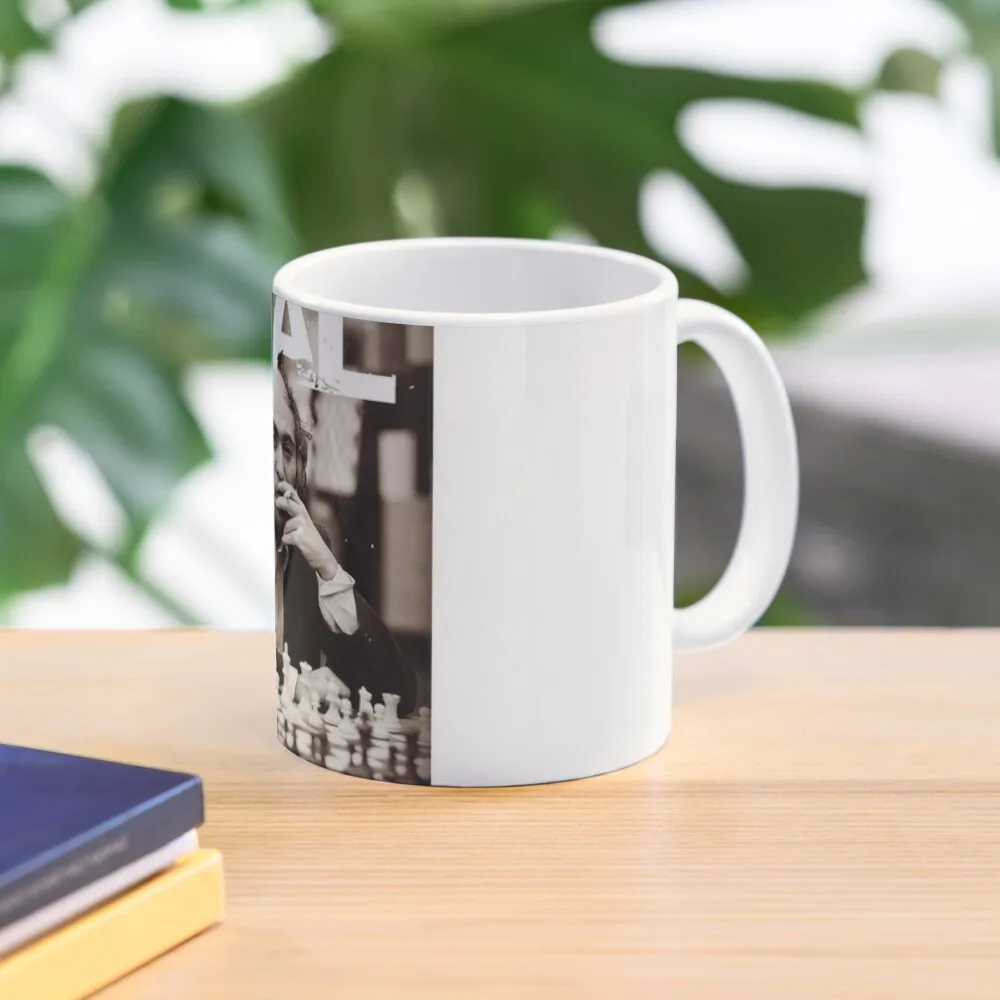 

Russian Chess Grandmaster Mikhail Tal Coffee Mug Kawaii Cups Personalized Cups Ands Ceramic Cups Mug
