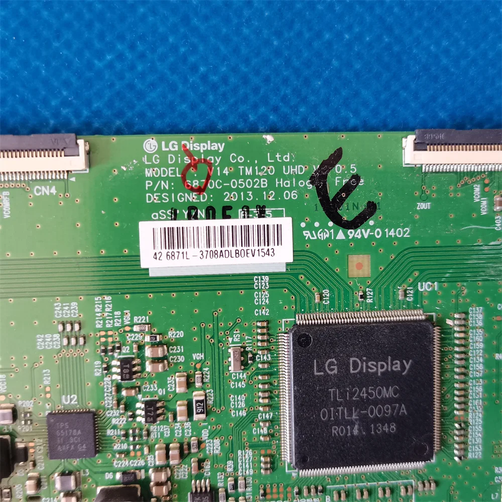 T-con Lvds Placa Lógica para 42 Polegada tv Ud42c6080id 42pus7809 6871l-3640f 6870c-0502c lg 42lb650v 42ub820v 6870c0502b 6871l3708a - Image 3