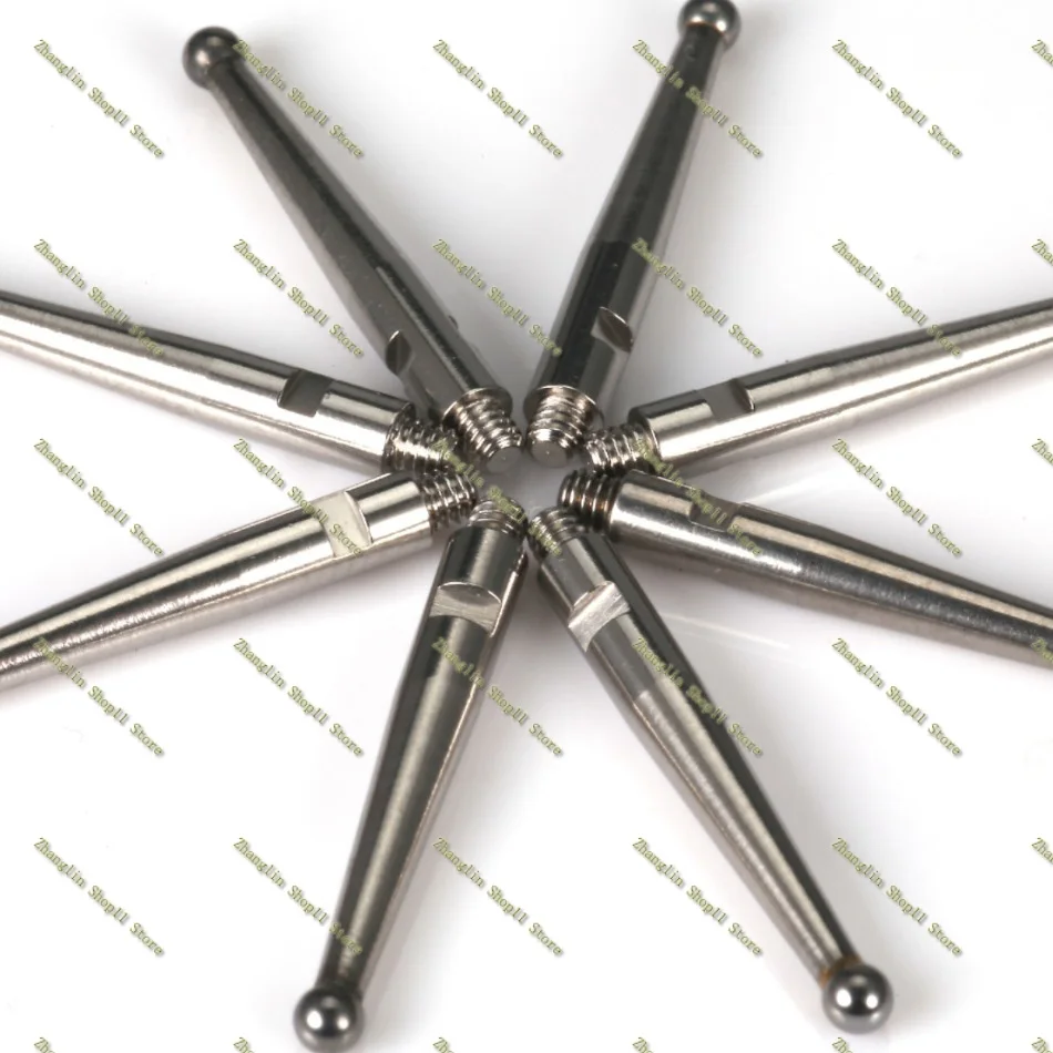 Ruby /White steel Head Dial Gauge Needle M1.4/M1.6/M1.8/M2.0 Indicator Probe Measuring Header Height Gauge Probe