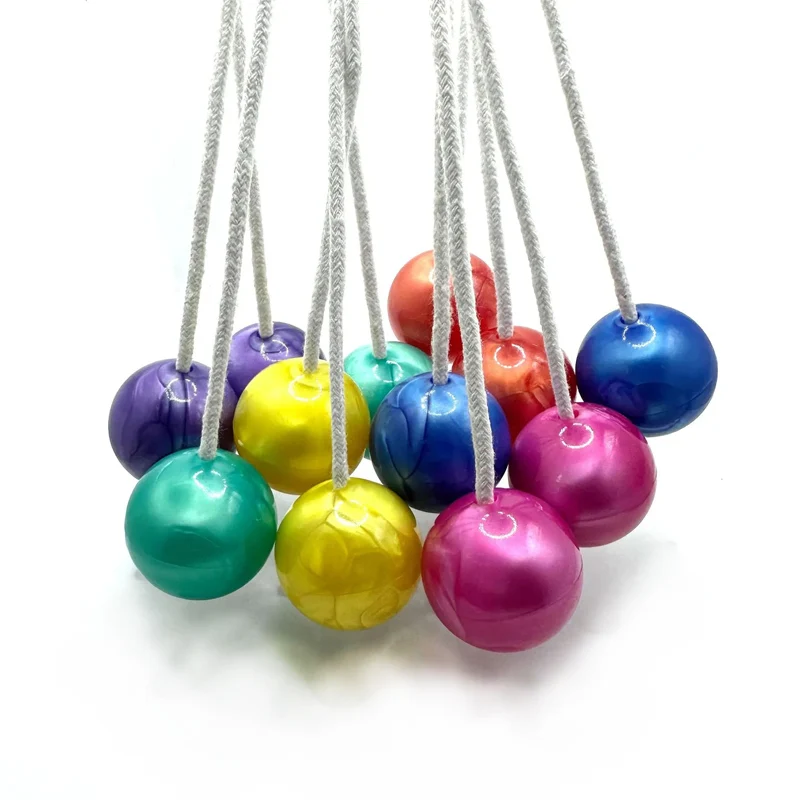 Fidget Toy Clackers Balls On A String Adults Kids Anxiety Stress Relief Sensory
