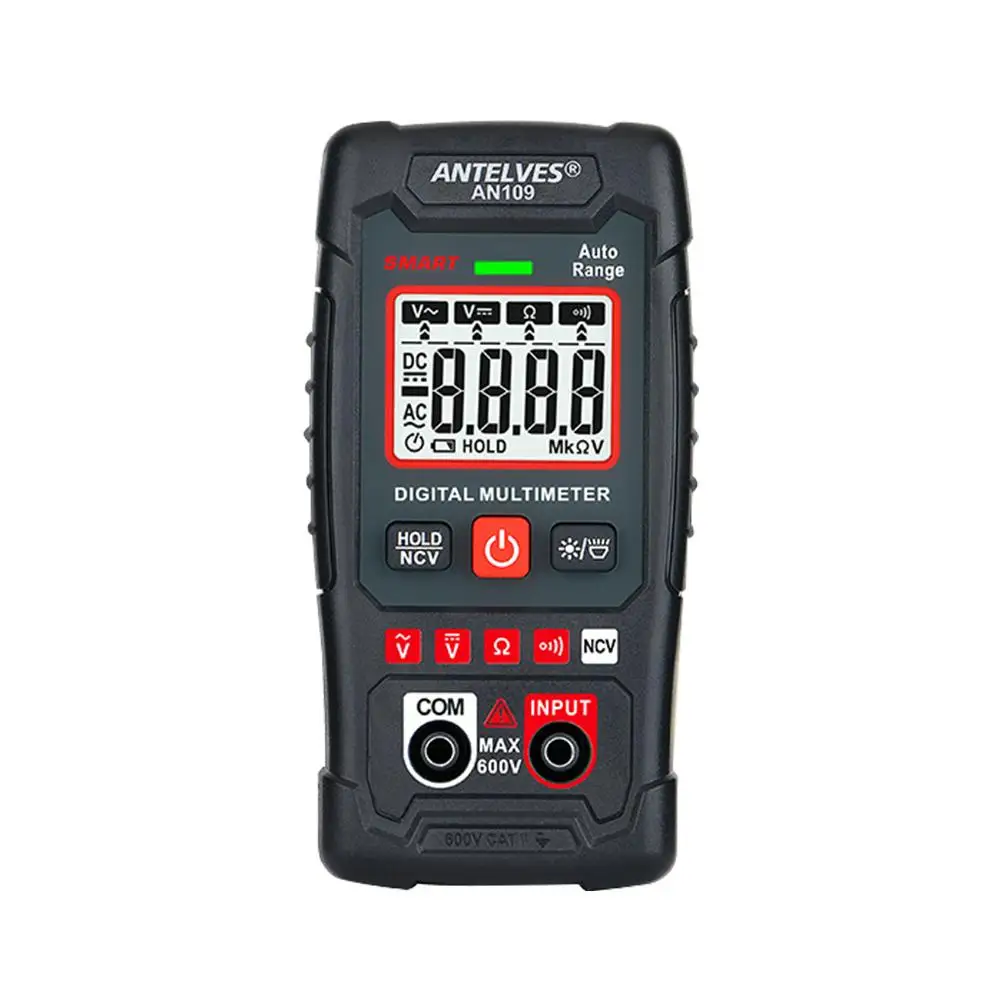 Portable Digital Smart Multimeter High-precision Intelligent Anti-burn NCV On-off AC / DC Voltage Electrician Repair Tools