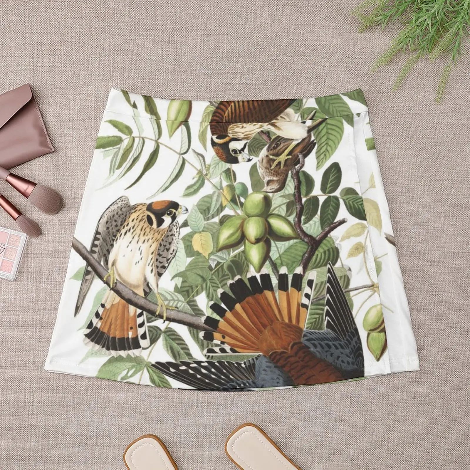American Kestrel - John James Audubon Mini Skirt Summer women's clothing Skirt pants Miniskirt Skirt for girls