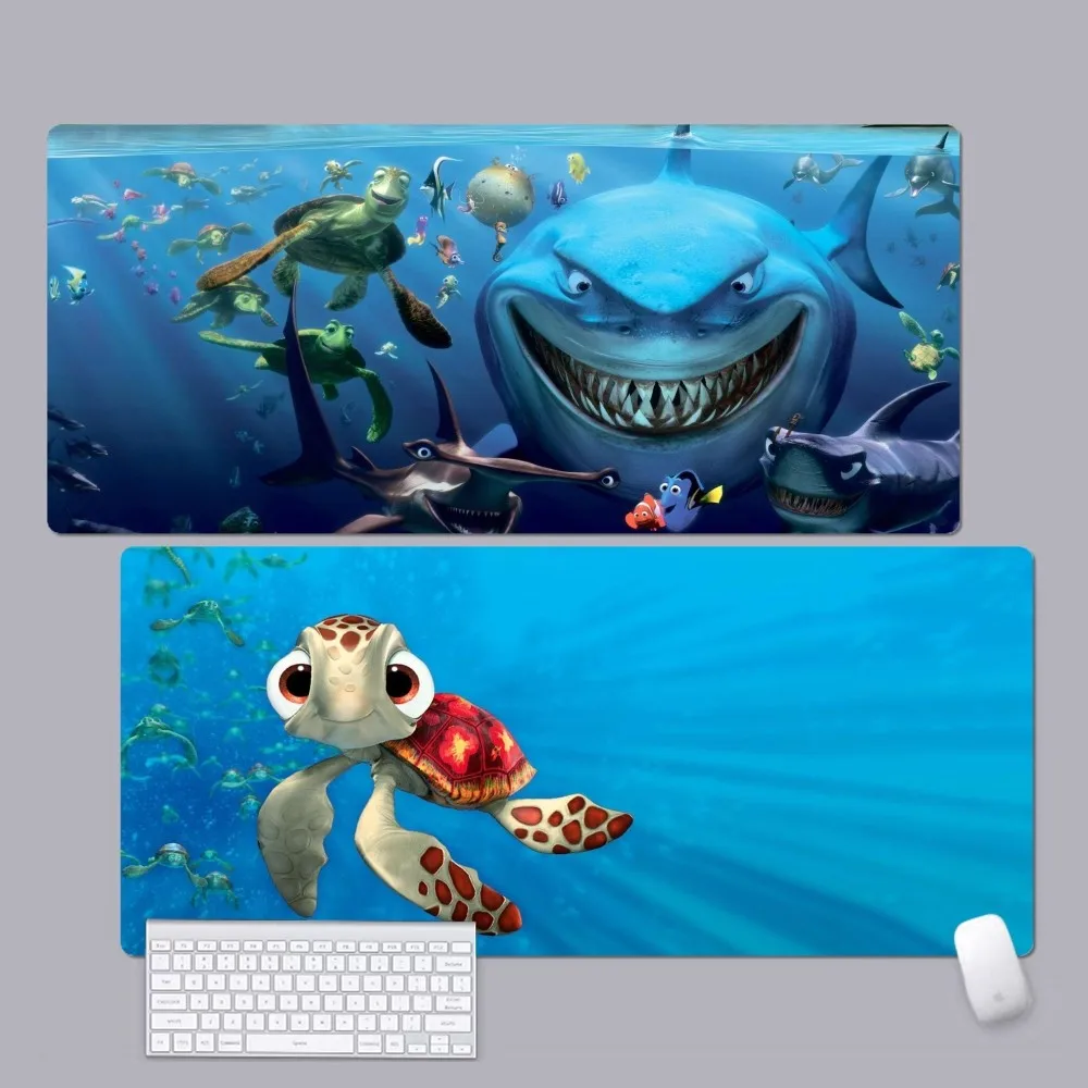 

Disney Finding Nemo Mousepad Custom Skin Office Computer Desk Mat Table Keyboard Big Mouse Pad Laptop Cushion Non-slip
