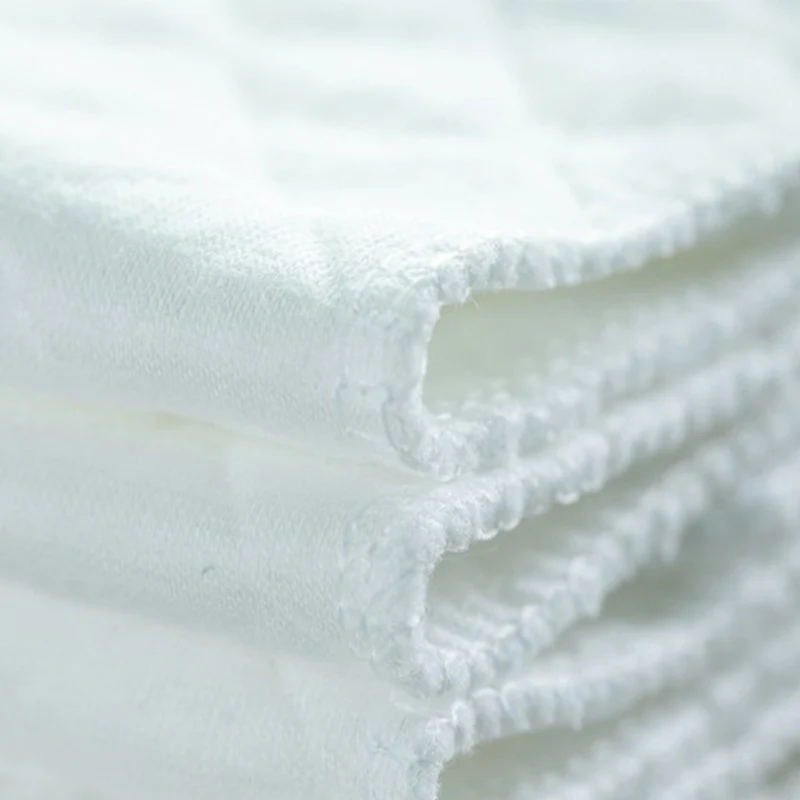 6/8/10 Pcs Baby Nappies Reusable Baby Infant Newborn Cloth Diaper Nappy Liners Insert 3 Layers Cotton cloth diapers cloth diaper insert cloth diaper liners