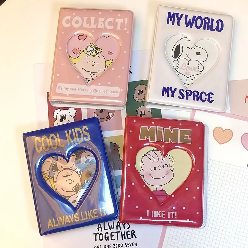 40 Page 160pcs 3 Inch Photo Album  Photocard Holder Cartoon Album Photo Book Collect Kpop Card Holder Kpop Photocard Binder 3