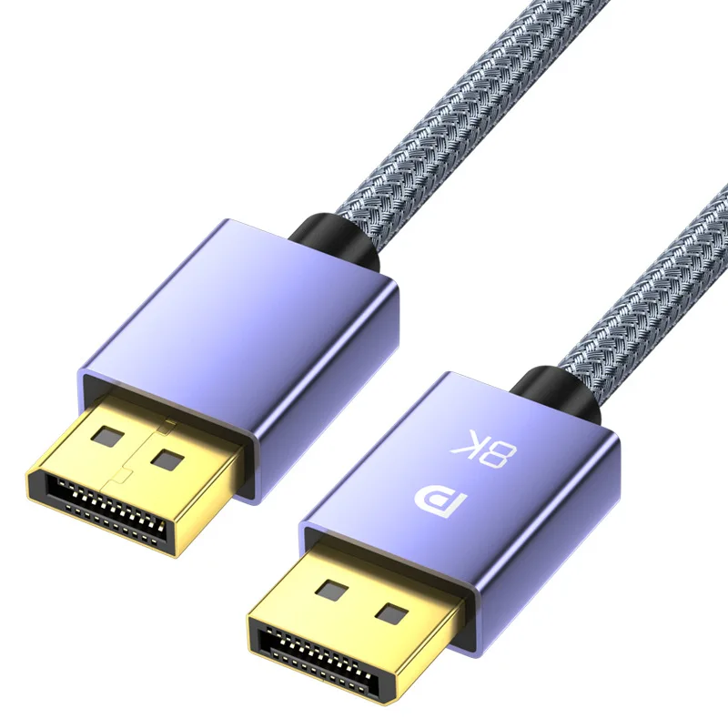 Display Port Cable DP 1 4 to DP Cable 8K 165Hz Display Port Adapter For display-port-cable-dp-1-4-to-dp-cable-8k-165hz-display-port-adapter-for