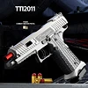 2011 CombatMaster Toy Pistol Fake Air Guns Airsoft Weapons Manual Continuous Shot Launcher Shell Throwing for Adult Men Children 1