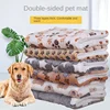 Double-sided Pet Mat Mats Short Plush Pet Sleeping Bed for Cats Small Dogs Cute Pet Pad Blanket Warm Kitten Cushion Cat Sofa Bed 4