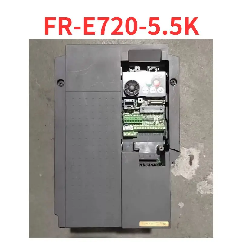 

Second-hand FR-E720-5.5K inverter test OK Fast Shipping