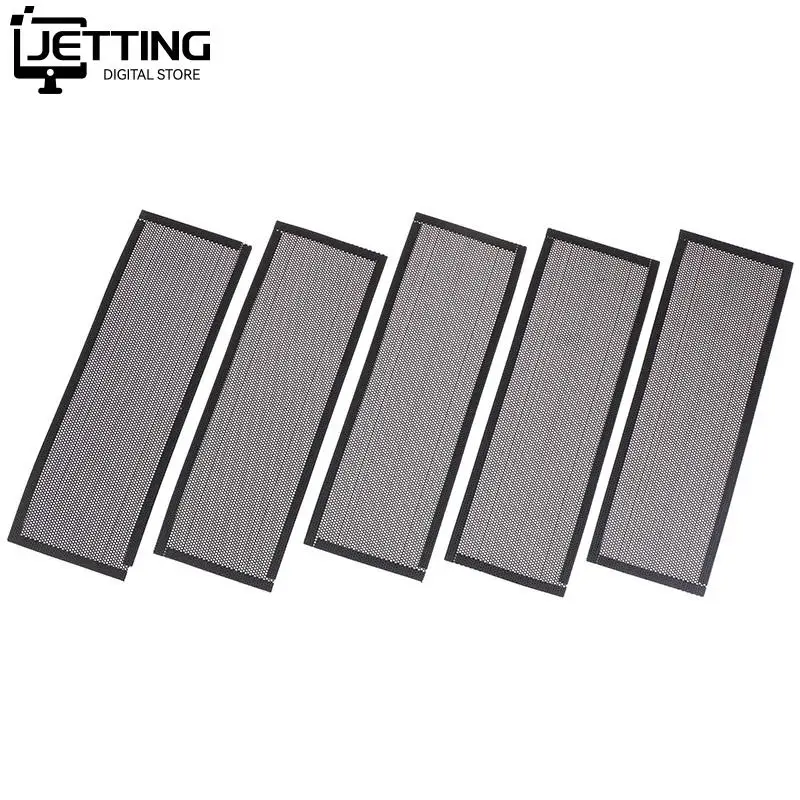 5PCS Practical PVC Dust Filter Universal DIY Shield Back Plate For Computer Chassis I/O