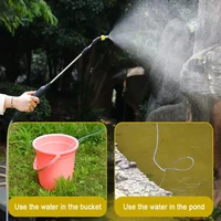 Pulvérisateur de jardin électrique pour plantes, 2 m, 3 m, 5m, batterie injuste, 62 pulvérisateurs, baguette télescopique, outil d'arrosage de jardinage 4