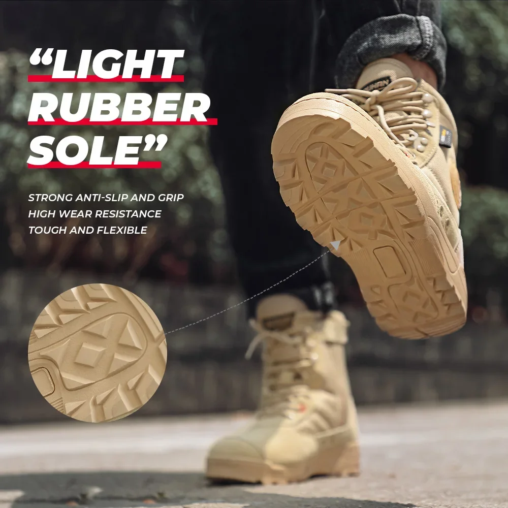 Motorcycle Riding Men Boots Motorcyclist Off-road Tactical Motocross Winter Shoes Outdoor Touring Martin Shoe Non-slip Equipment motorcycle shoes mens shoes motorcycle rain boots motorcycle boots