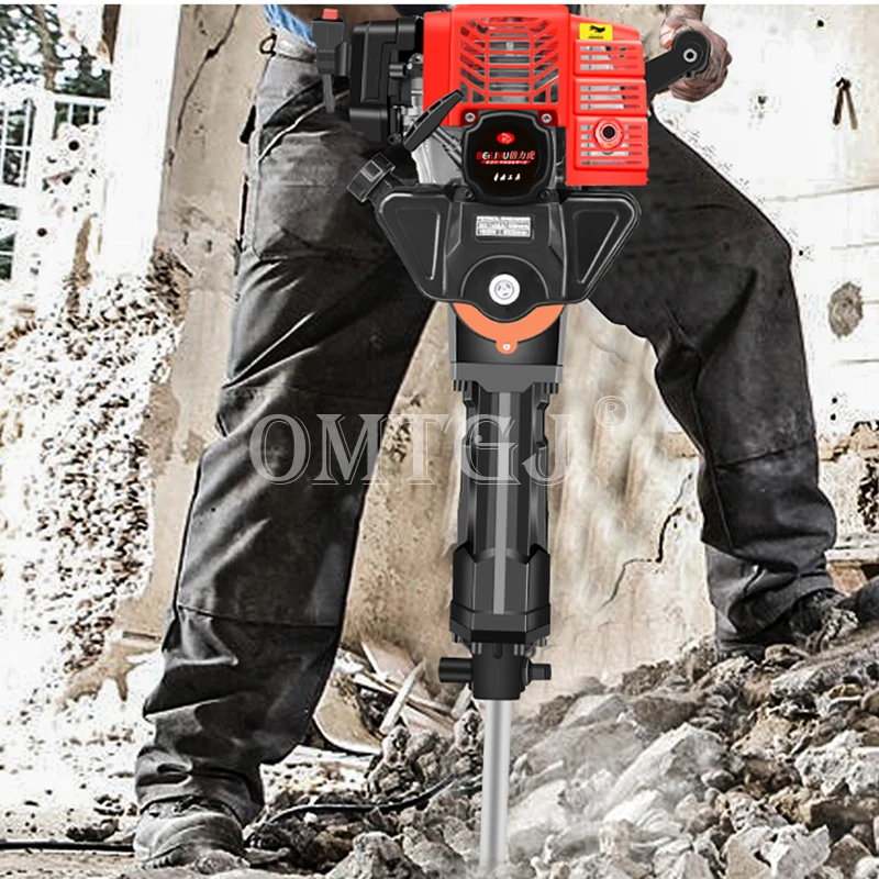 Gasoline Pick Tree Digging Machine Two stroke Tree Digging Machine Seedling Lifter Root Cut Excavate Trenching Lifter gas powered earth auger