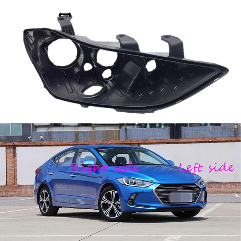 For Hyundai Elantra 2016 2017 2018 Headlight Base Headlamp House Car