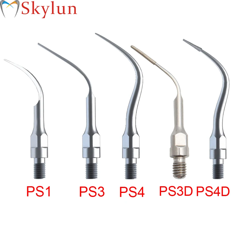 

Oling 5PCS Dental Ultrasonic Piezo Scaler Tips PS1 PS3 PS4 Scaling Periodontal Tip For Sirona SIROSON