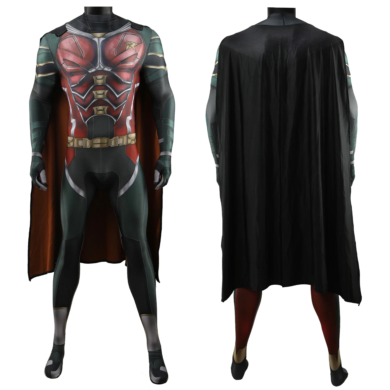 Disfraz de superhéroe Robin, Cosplay para niños, trajes Zentai de LICRA,  mono para hombre, disfraz de Halloween para superhéroe adulto - AliExpress, image size:1322x1322