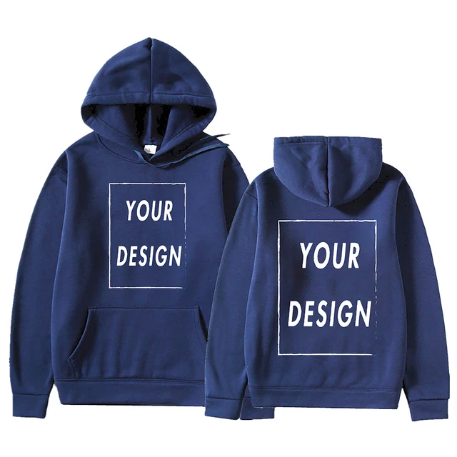 Votre propre Design marque Logo/image personnalisée partout hommes femmes sweat à capuche bricolage sweat à capuche décontracté à la mode nouveau 1