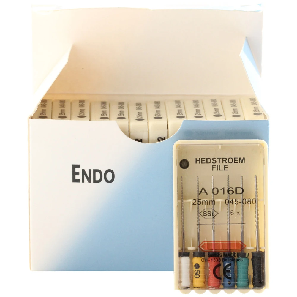 10 Packs Dental HEDSRTOEM FILE 21/25/31mm 45 80 Finger Spreader Root