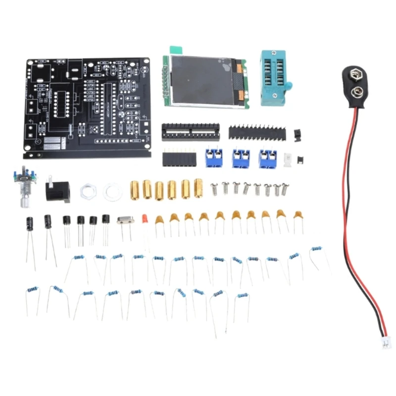 

GM328 Тестер транзисторов Индуктометр Измеритель емкости Генератор ШИМ DIY