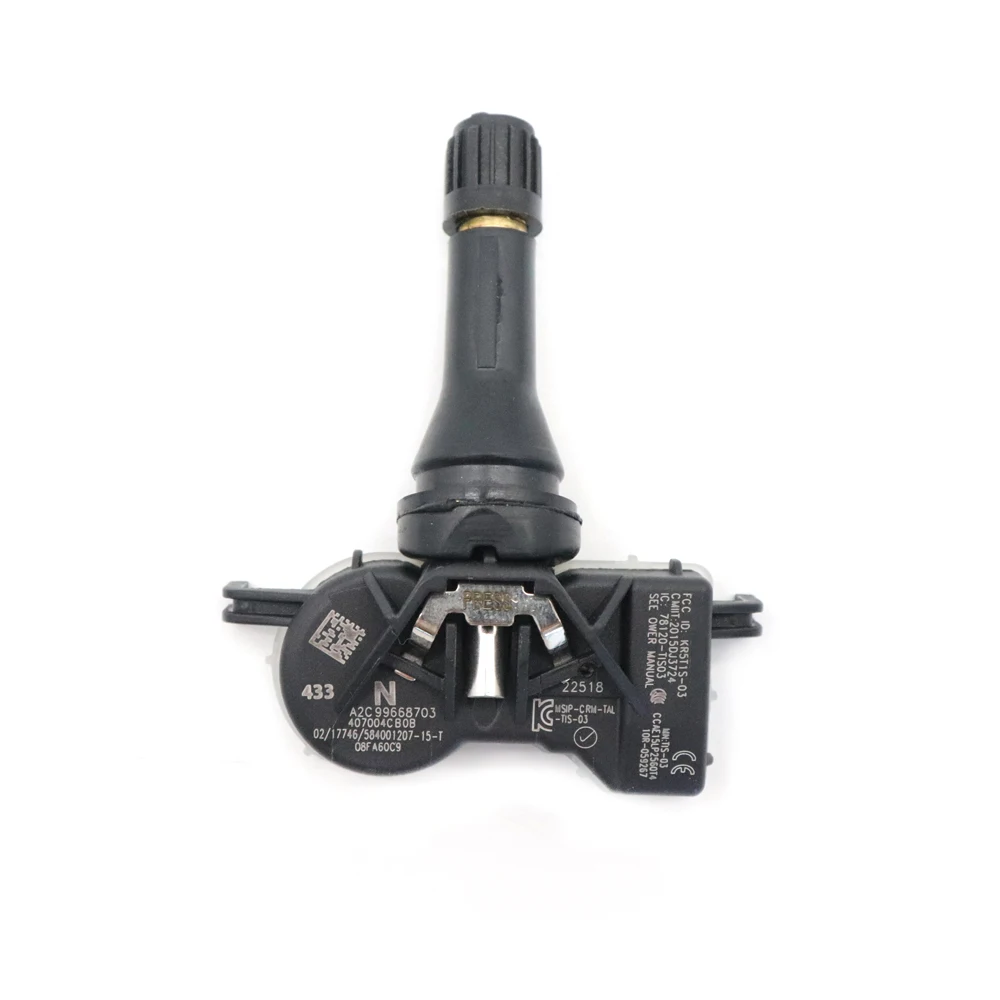  ް  ô Ż 433MHz 2015-2024  40700-4CB1A, ڵ TPMS  Ÿ̾ з ͸ ý 
